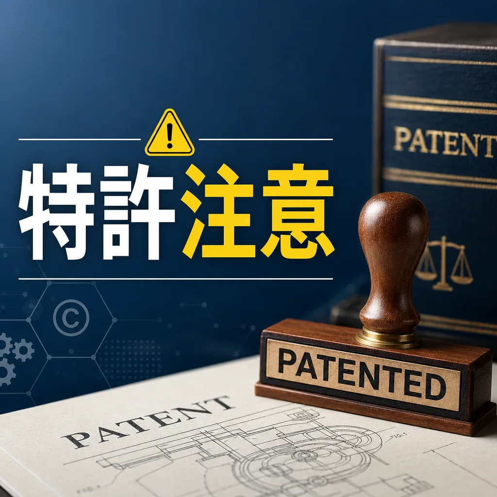 特許注意