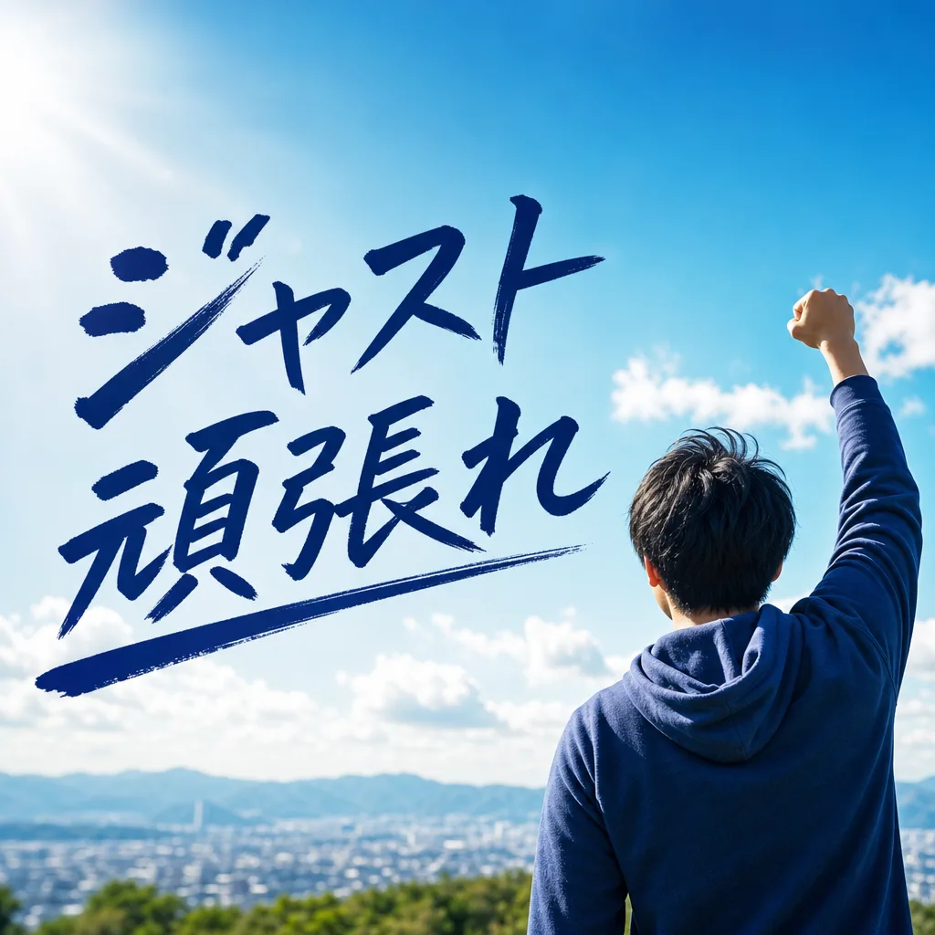 ジャスト頑張れ