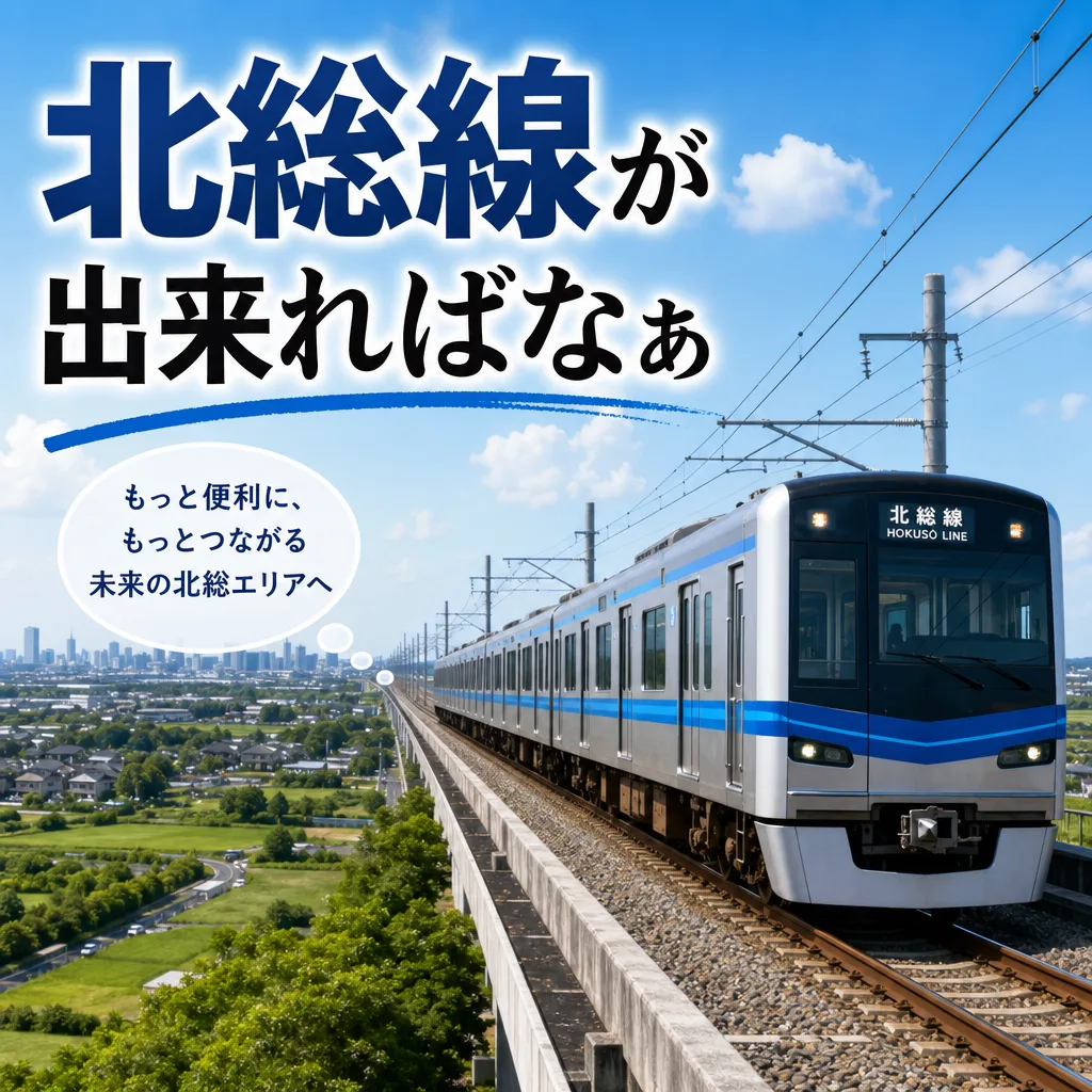 北総線が出来ればなぁ
