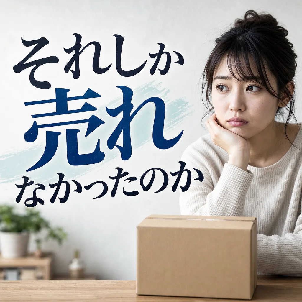 それしか売れなかったのか