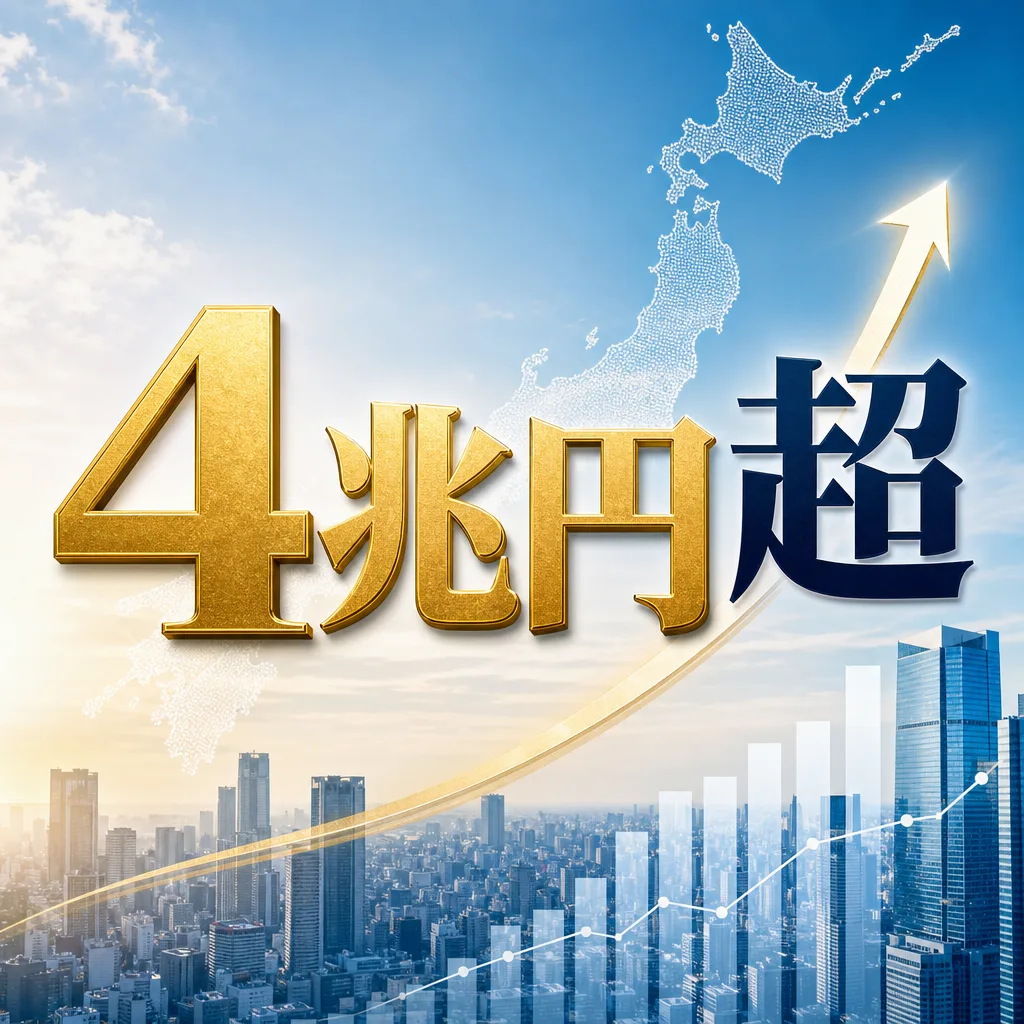 4兆円超