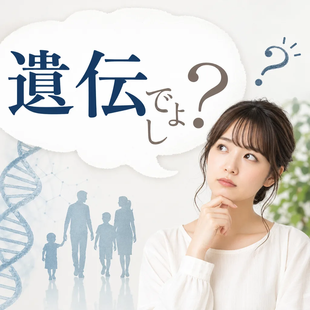 遺伝でしょ？