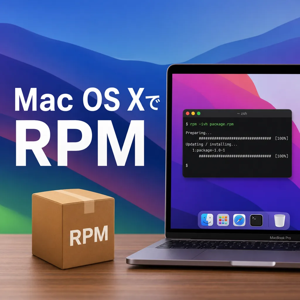 Mac OS XでRPM