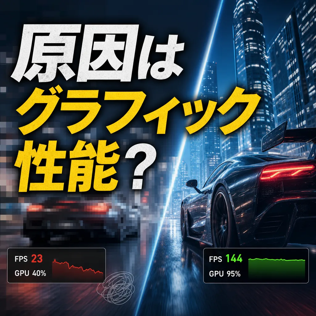 原因はグラフィック性能？