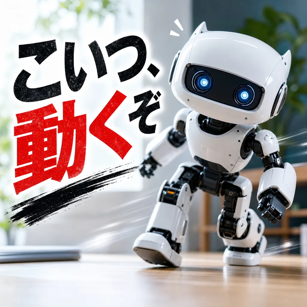 こいつ、動くぞ