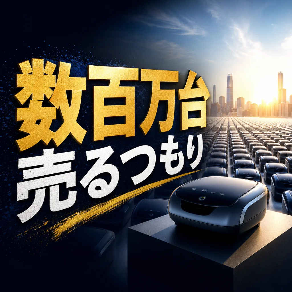 数百万台売るつもり