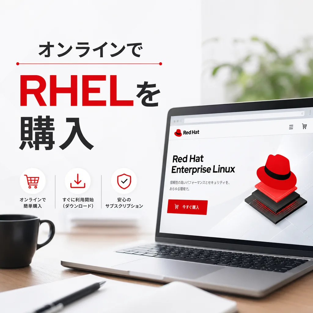 オンラインでRHELを購入