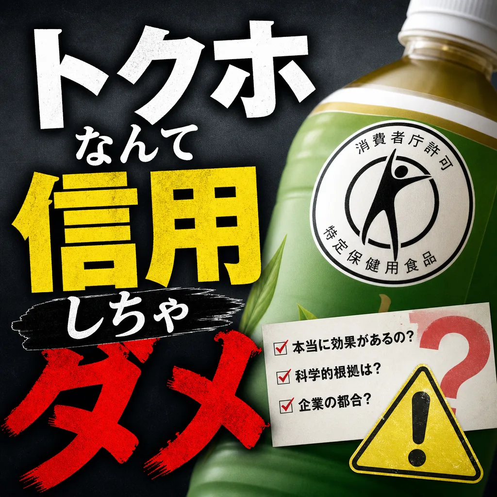 トクホなんて信用しちゃダメ