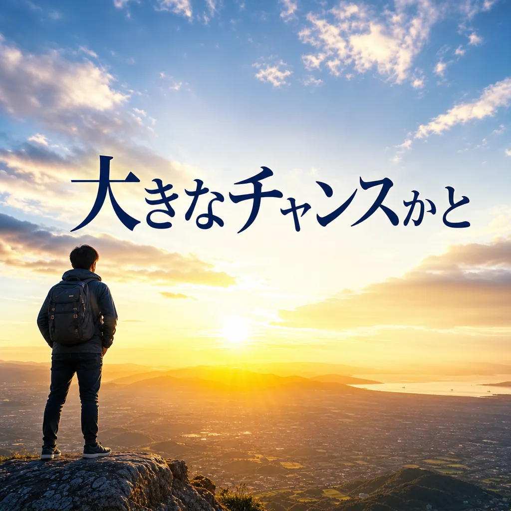 大きなチャンスかと