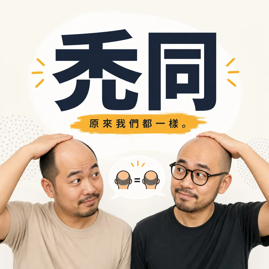禿同