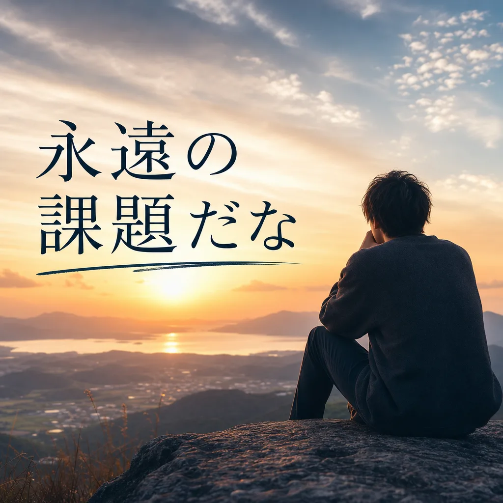 永遠の課題だな