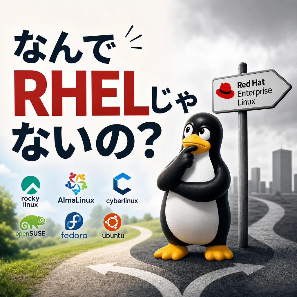 なんでRHELじゃないの？