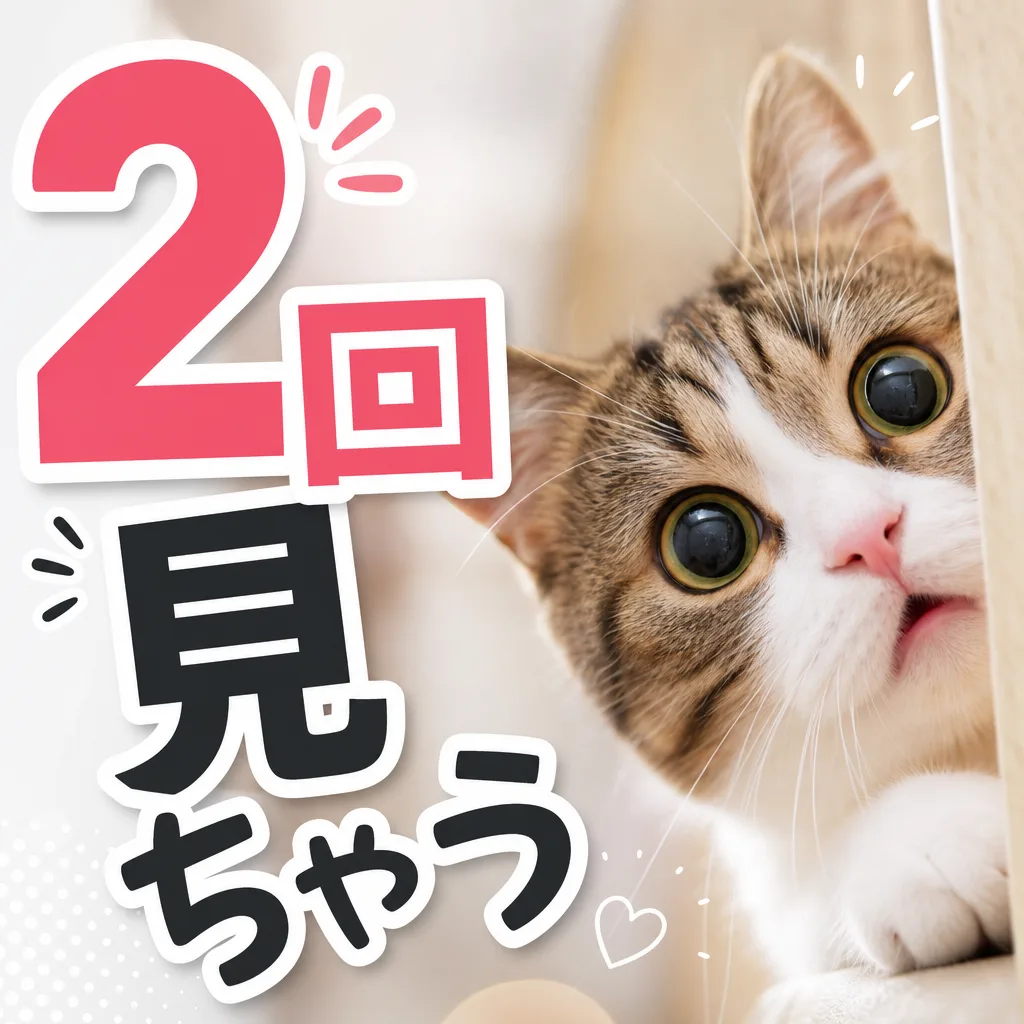 2回見ちゃう