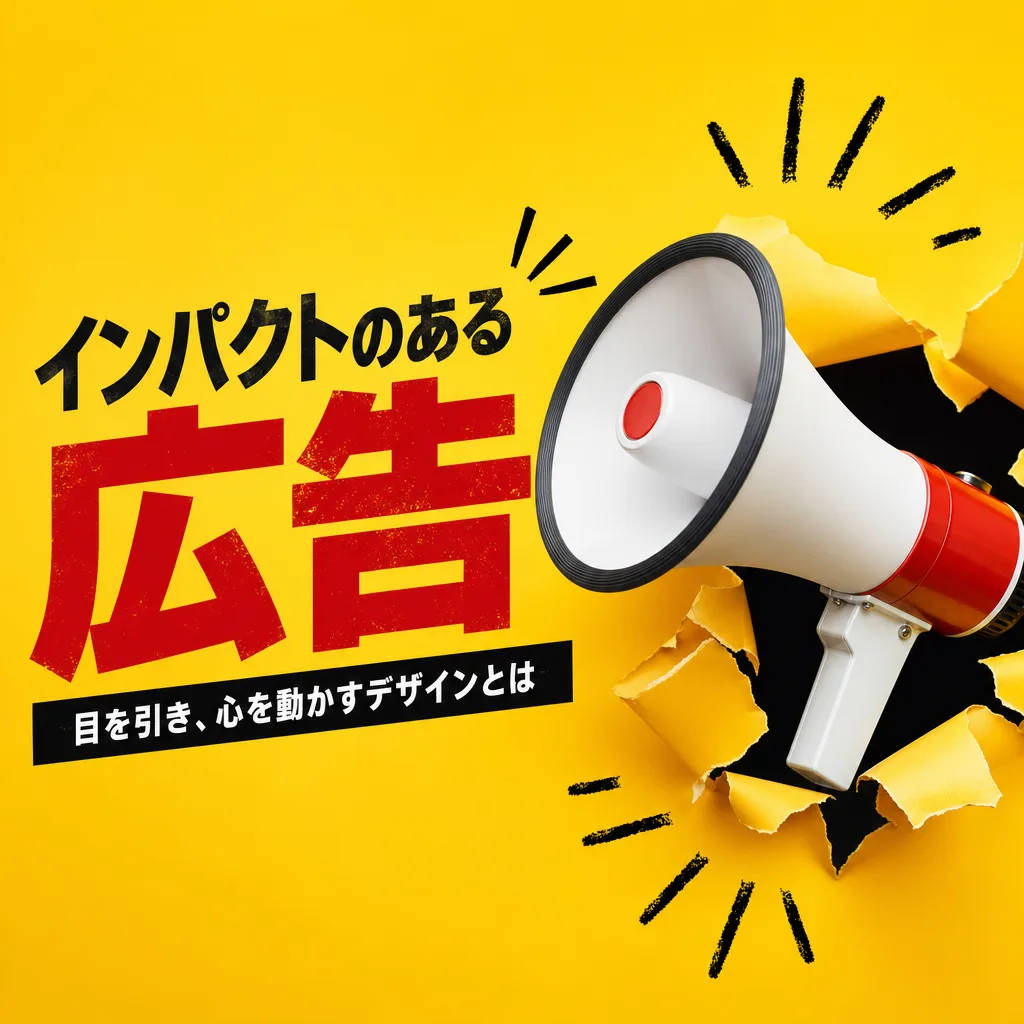 インパクトのある広告