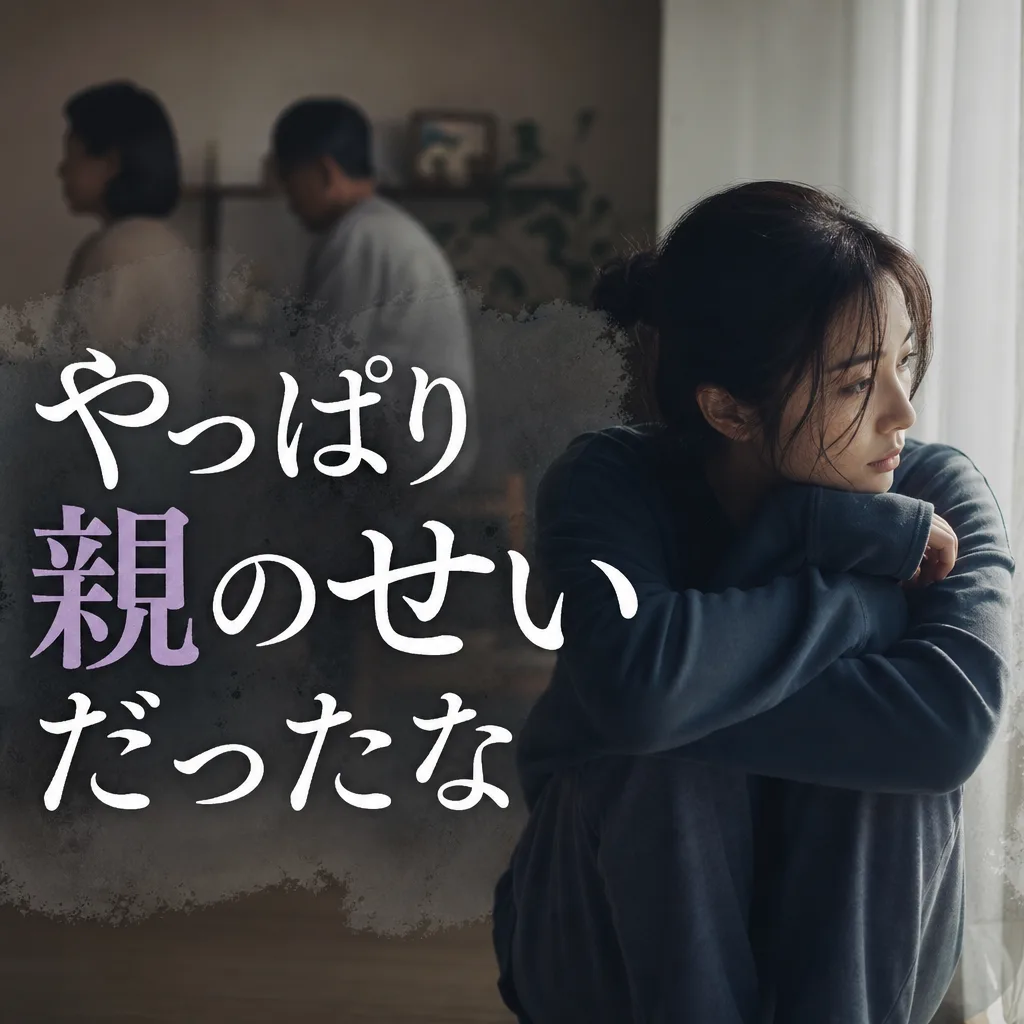 やっぱり親のせいだったな