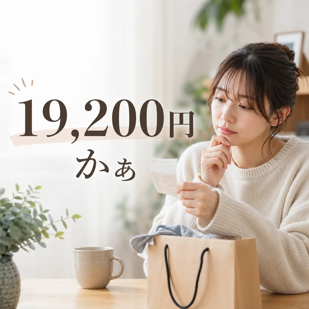 19,200円かぁ