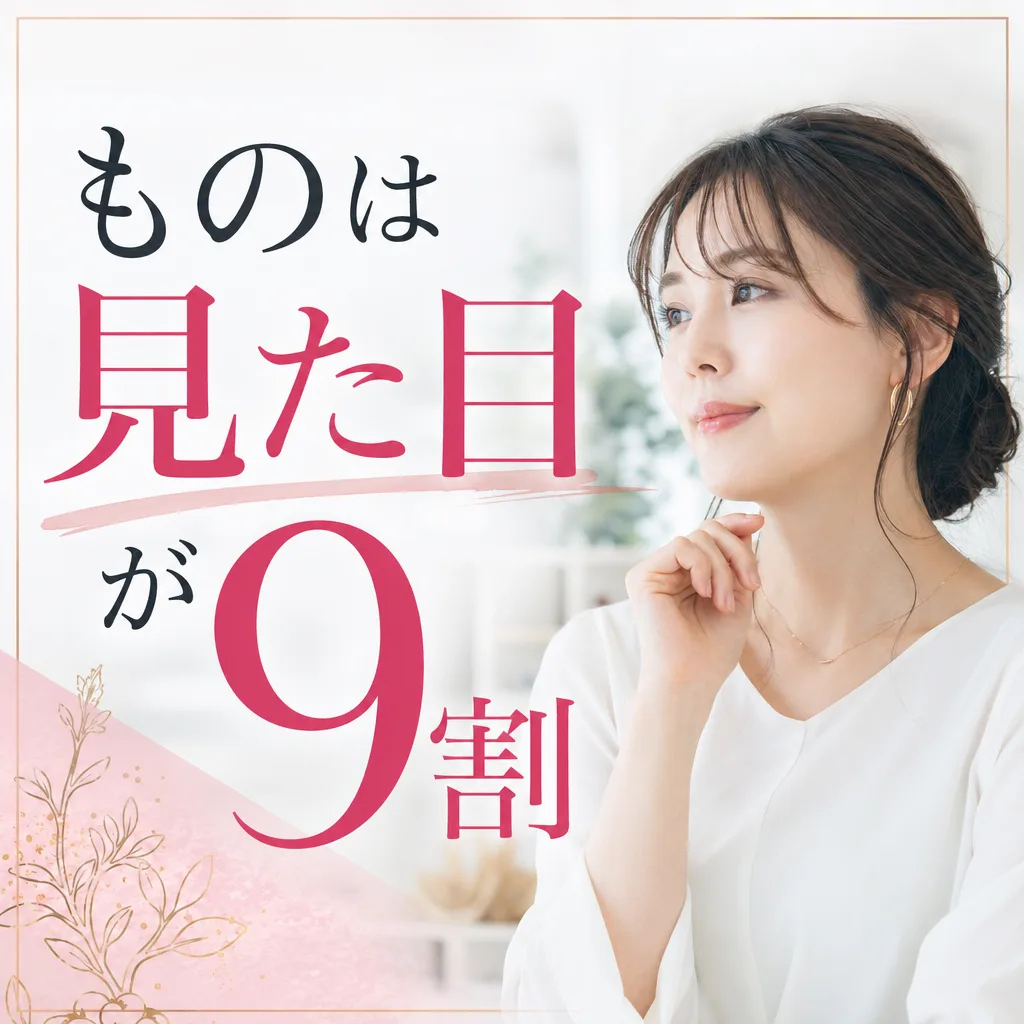 ものは見た目が9割
