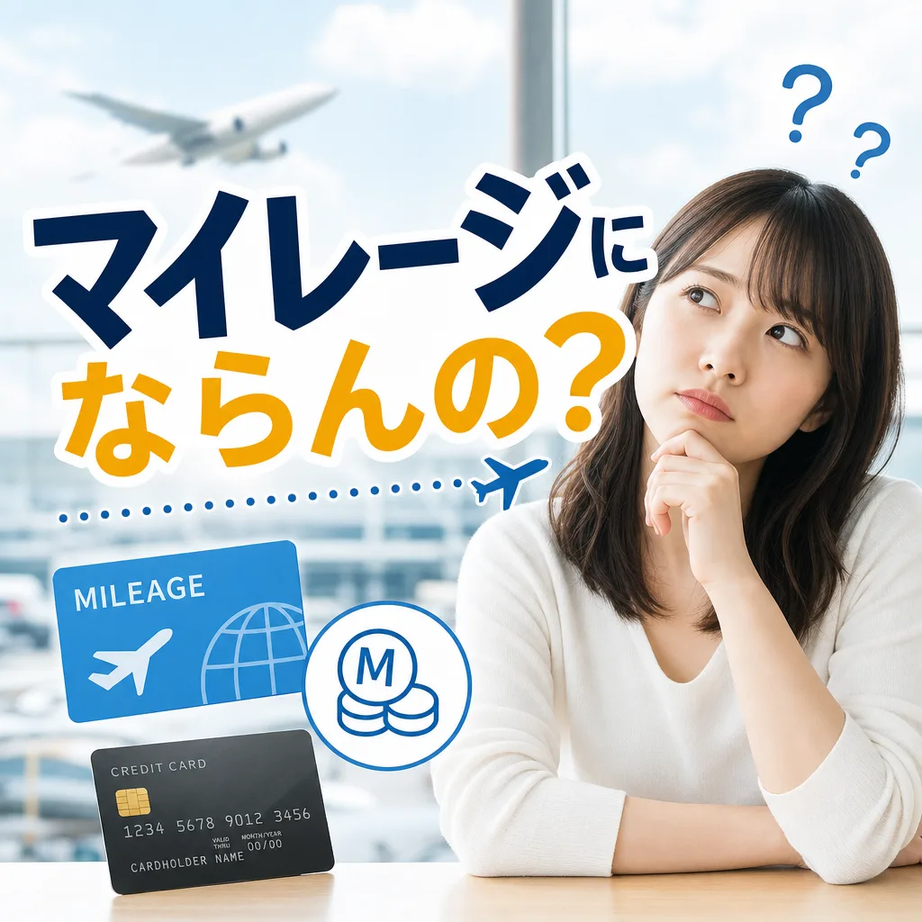 マイレージにならんの？