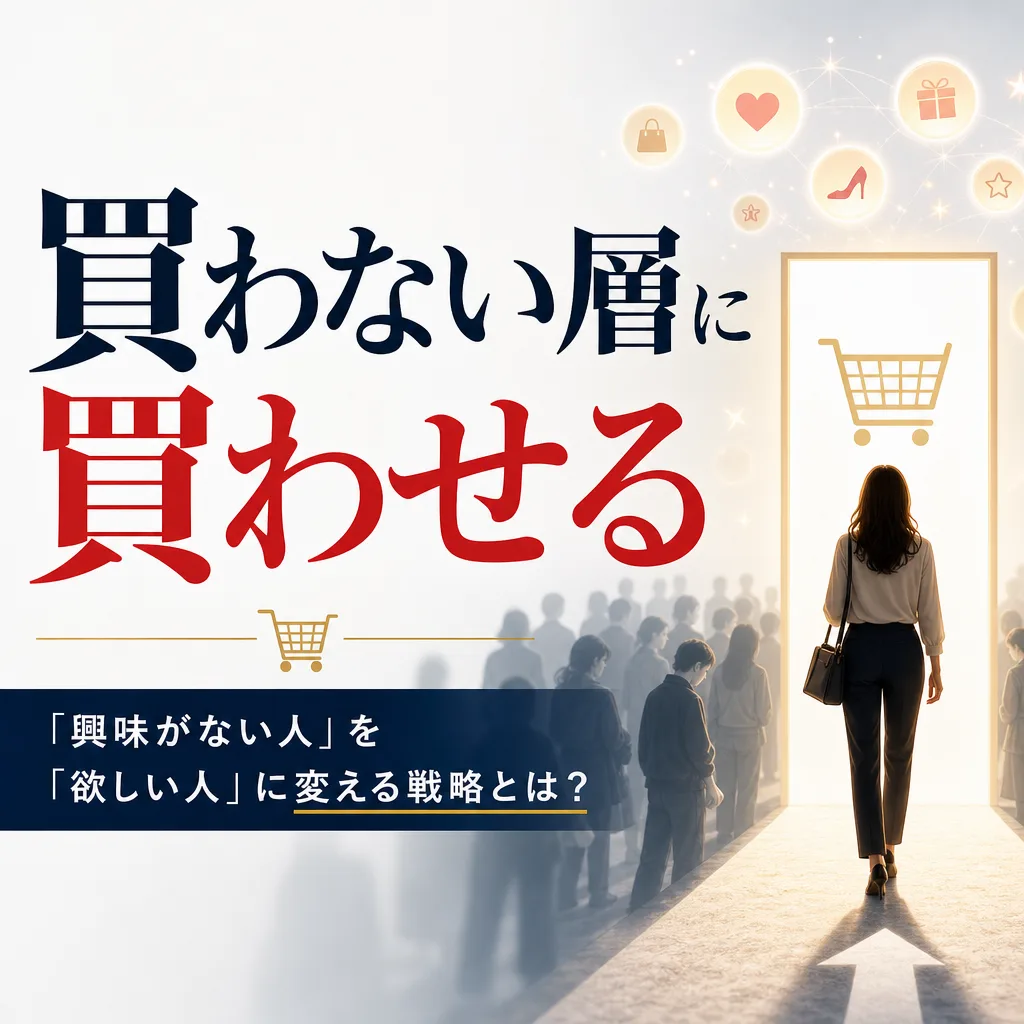 買わない層に買わせる