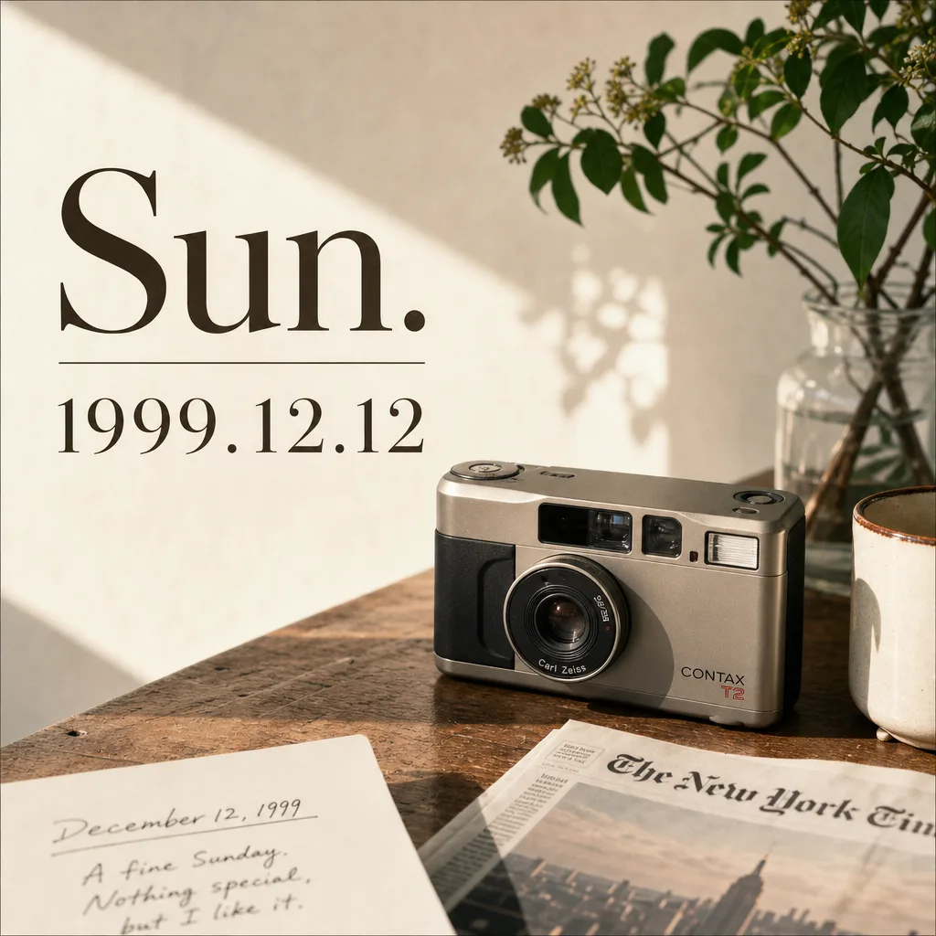 Sun. 1999.12.12