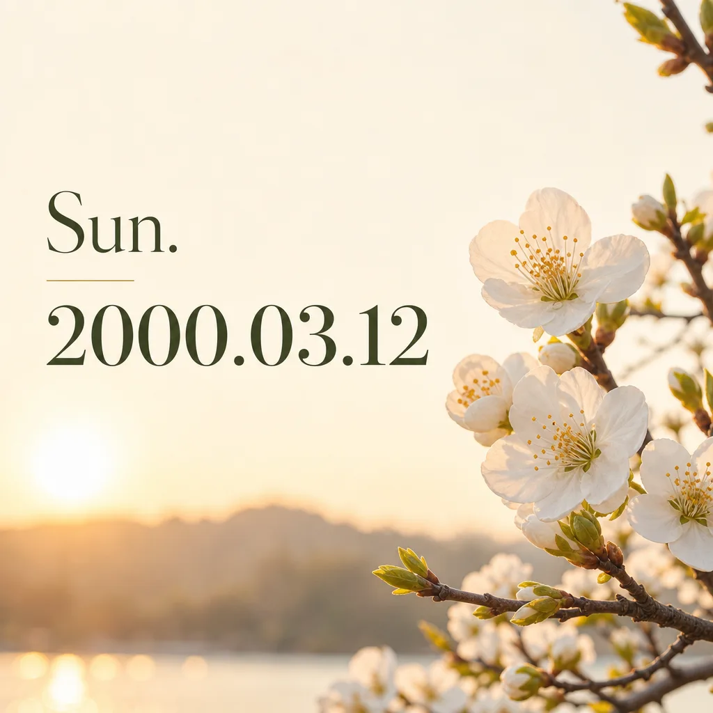 Sun. 2000.03.12