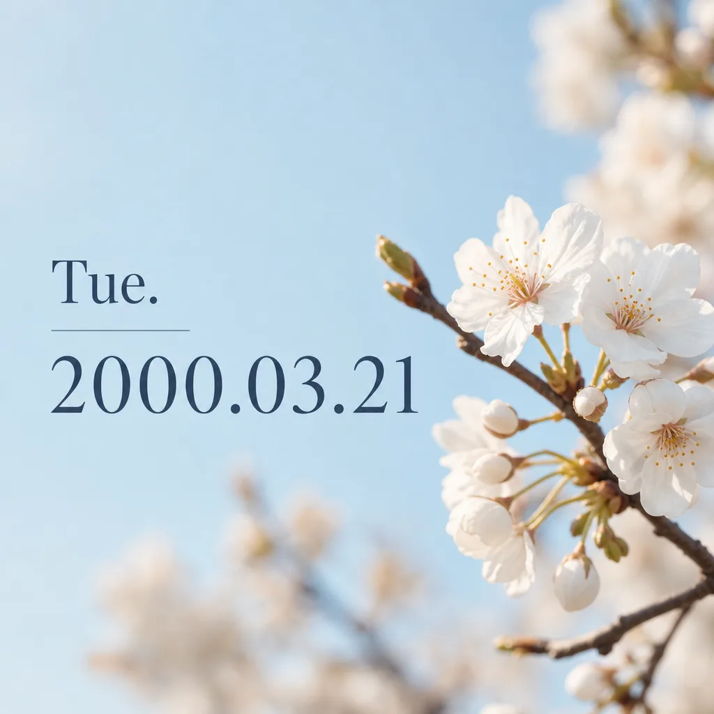 Tue. 2000.03.21