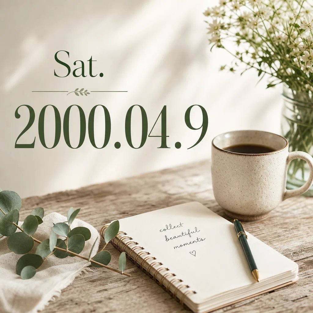 Sat. 2000.04.9