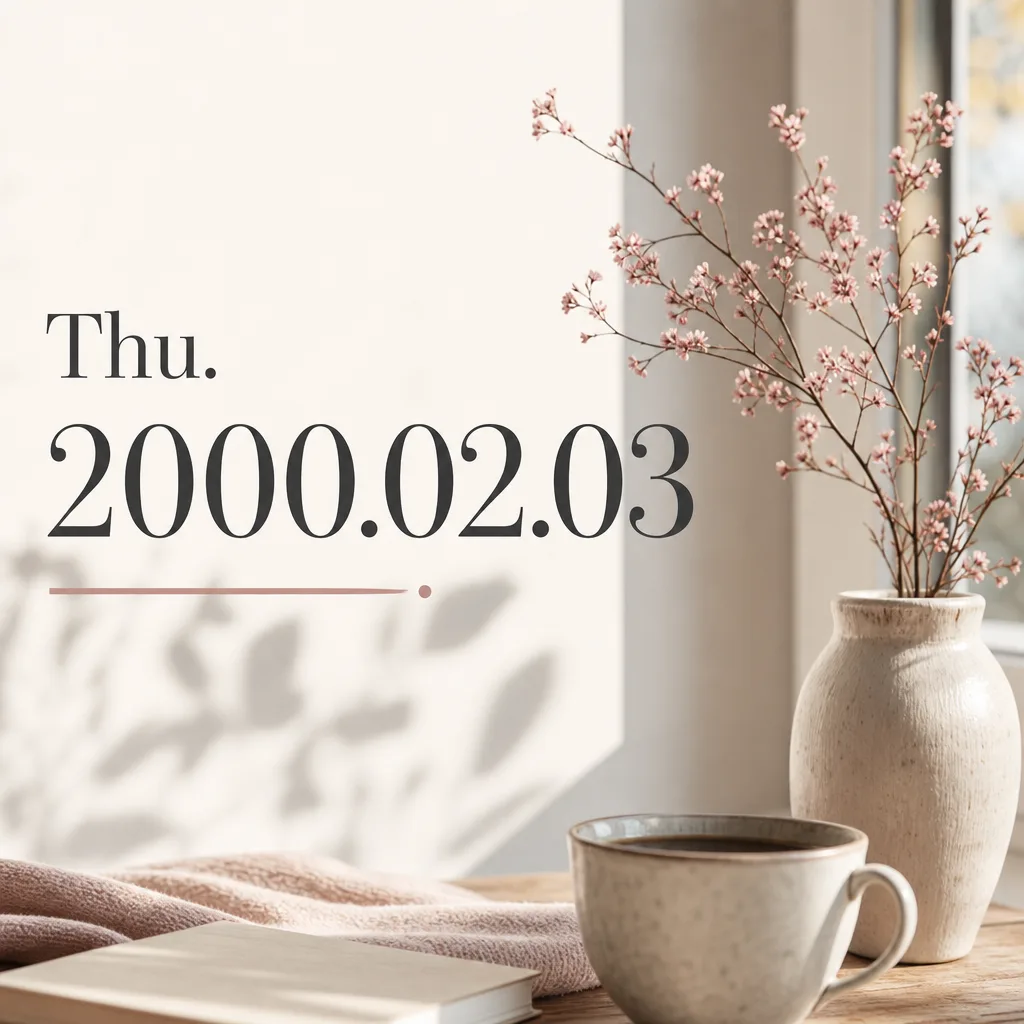 Thu. 2000.02.03