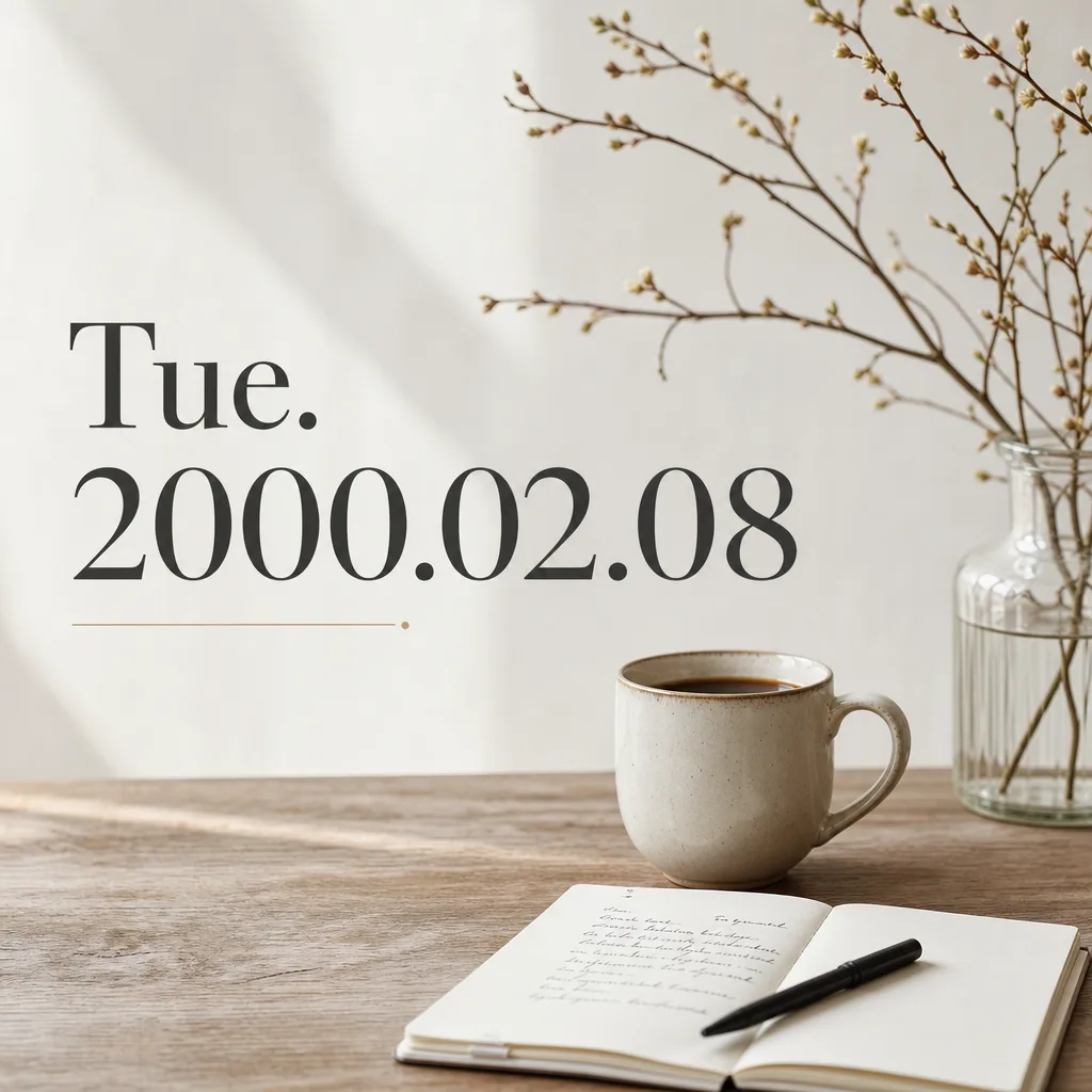 Tue. 2000.02.08
