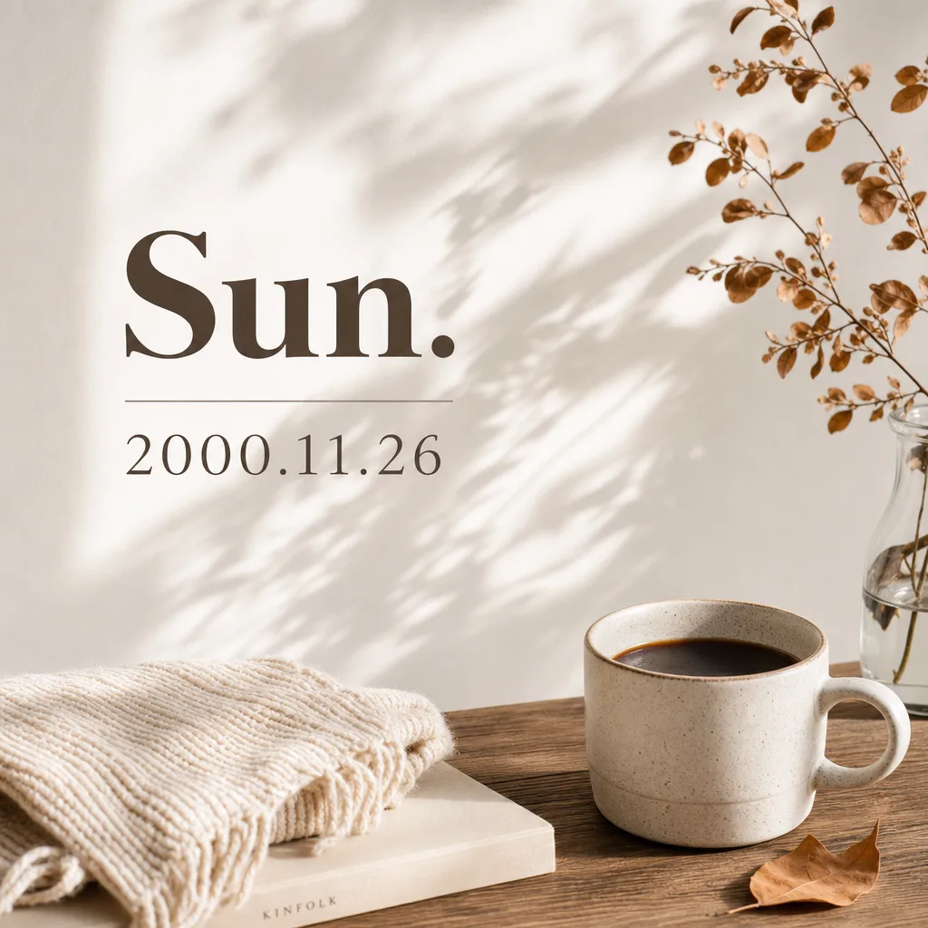 Sun. 2000.11.26