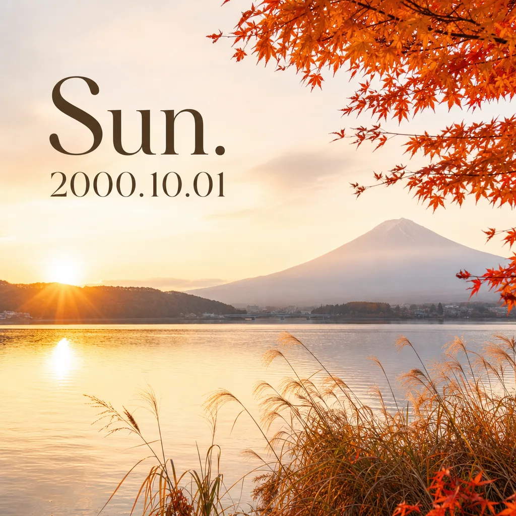 Sun. 2000.10.01