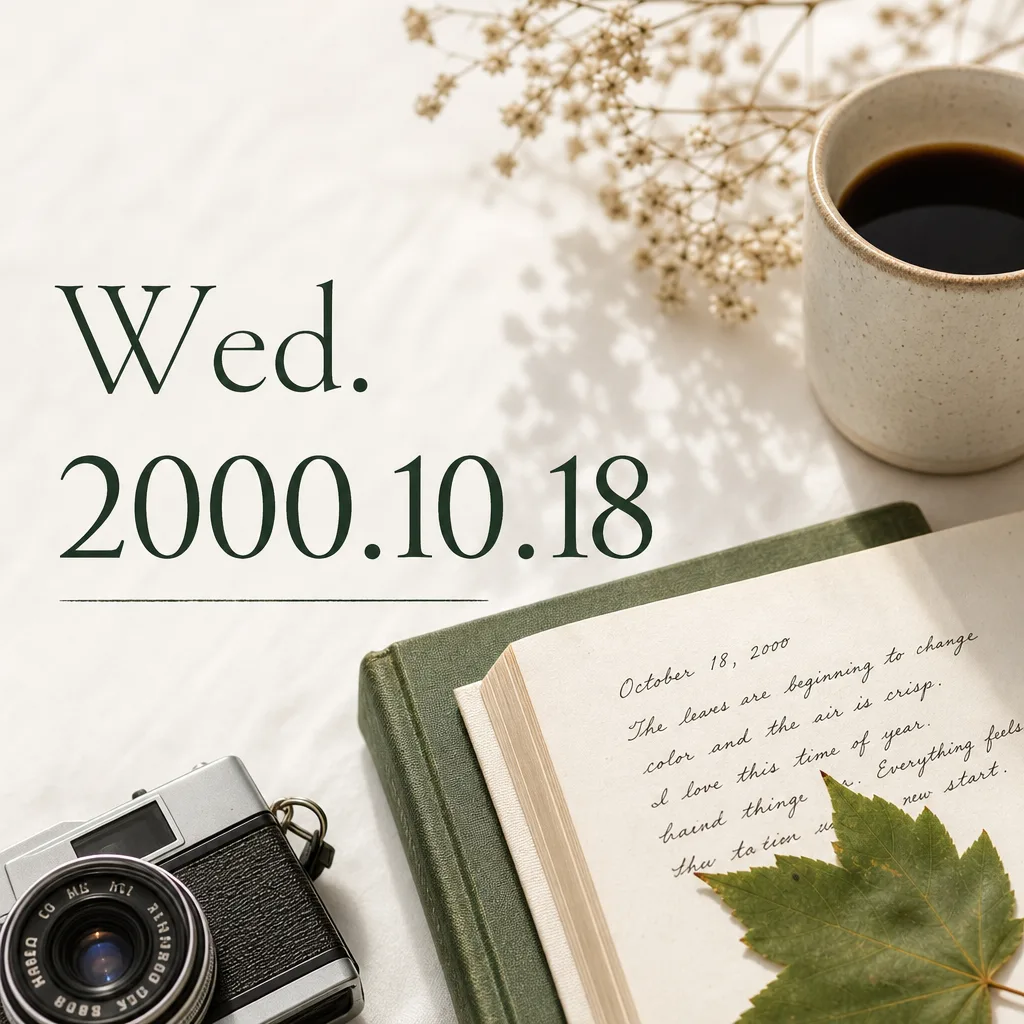 Wed. 2000.10.18