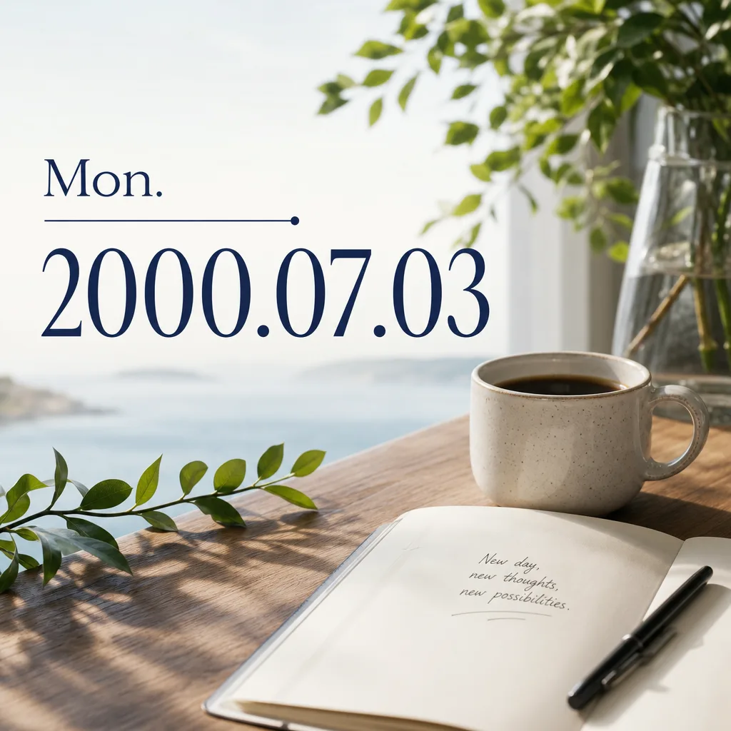 Mon. 2000.07.03