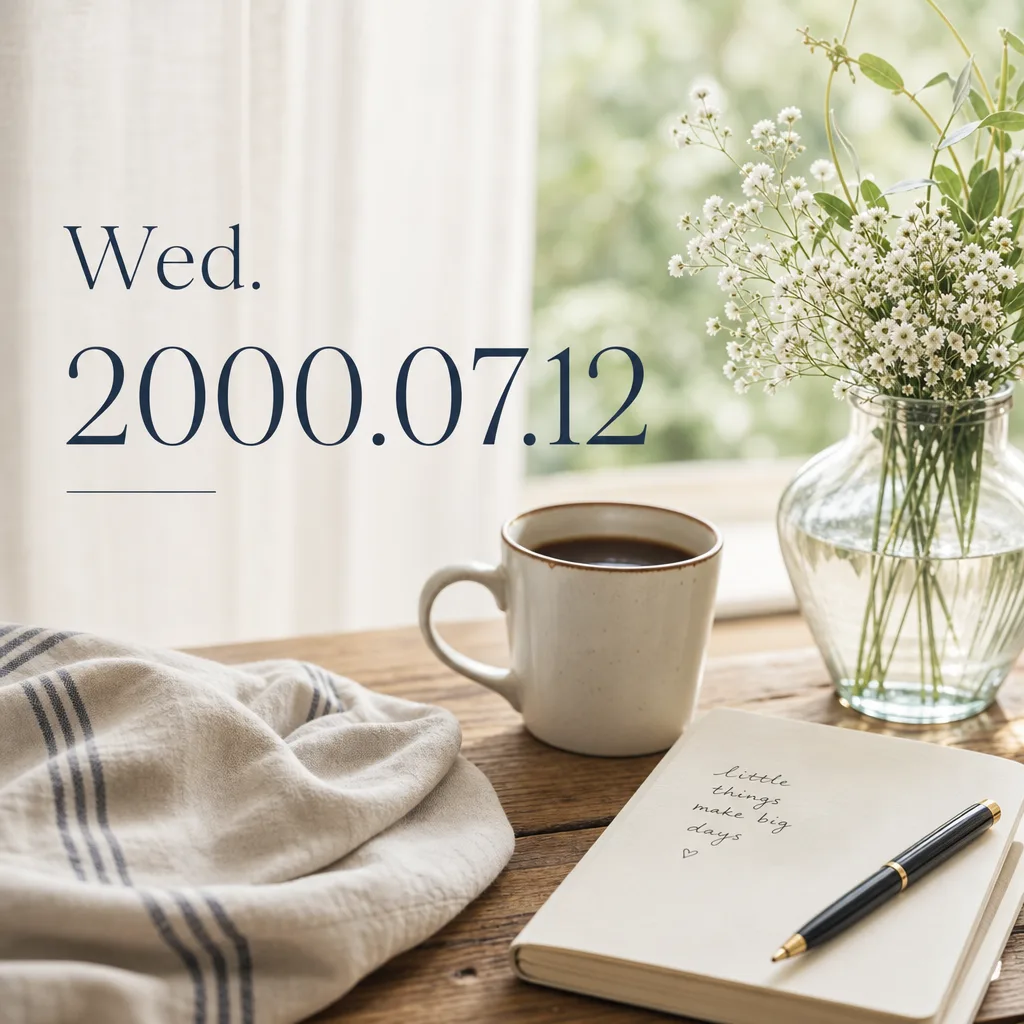 Wed. 2000.07.12