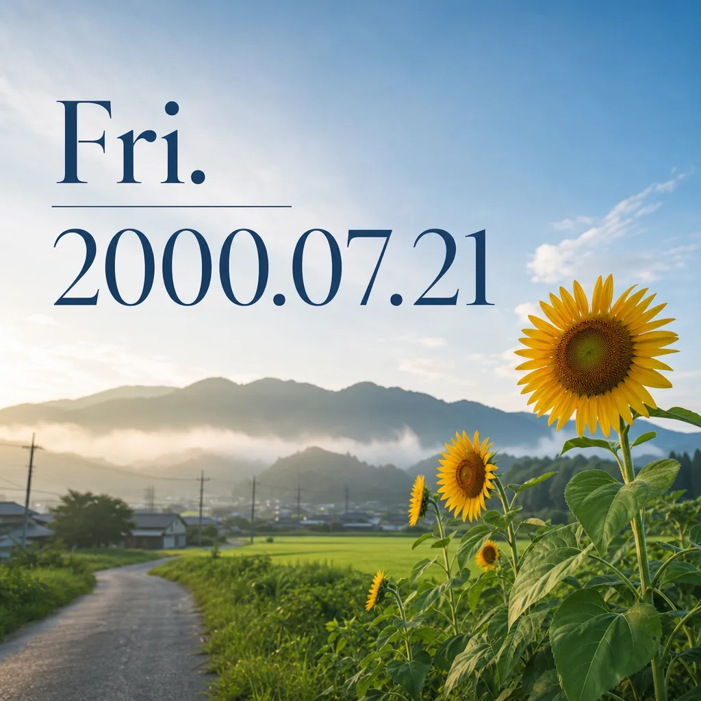 Fri. 2000.07.21