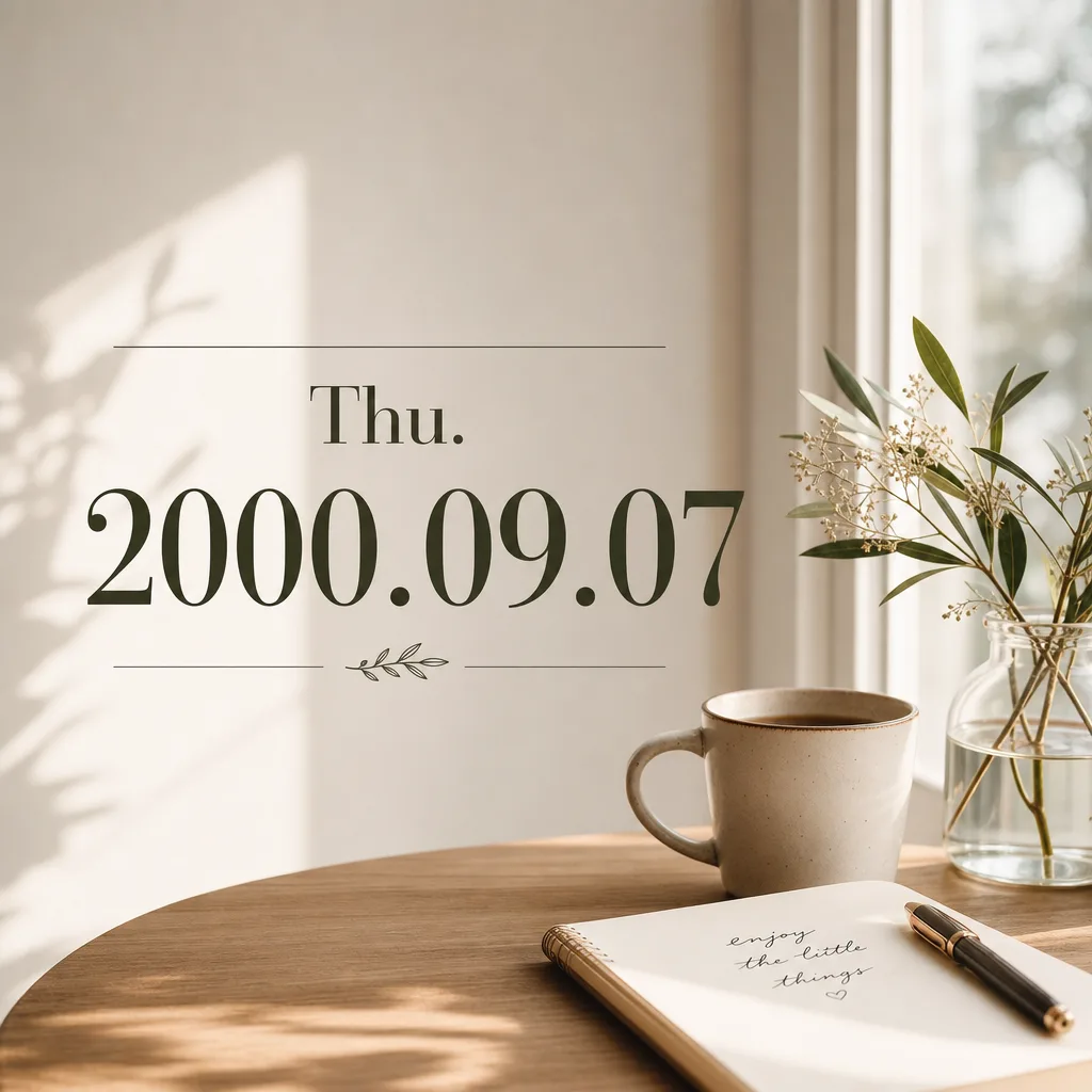 Thu. 2000.09.07