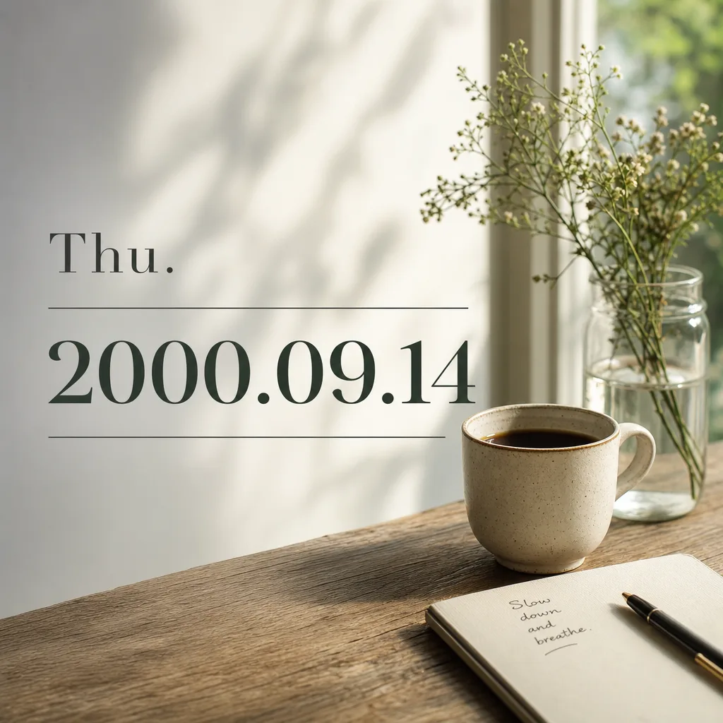 Thu. 2000.09.14