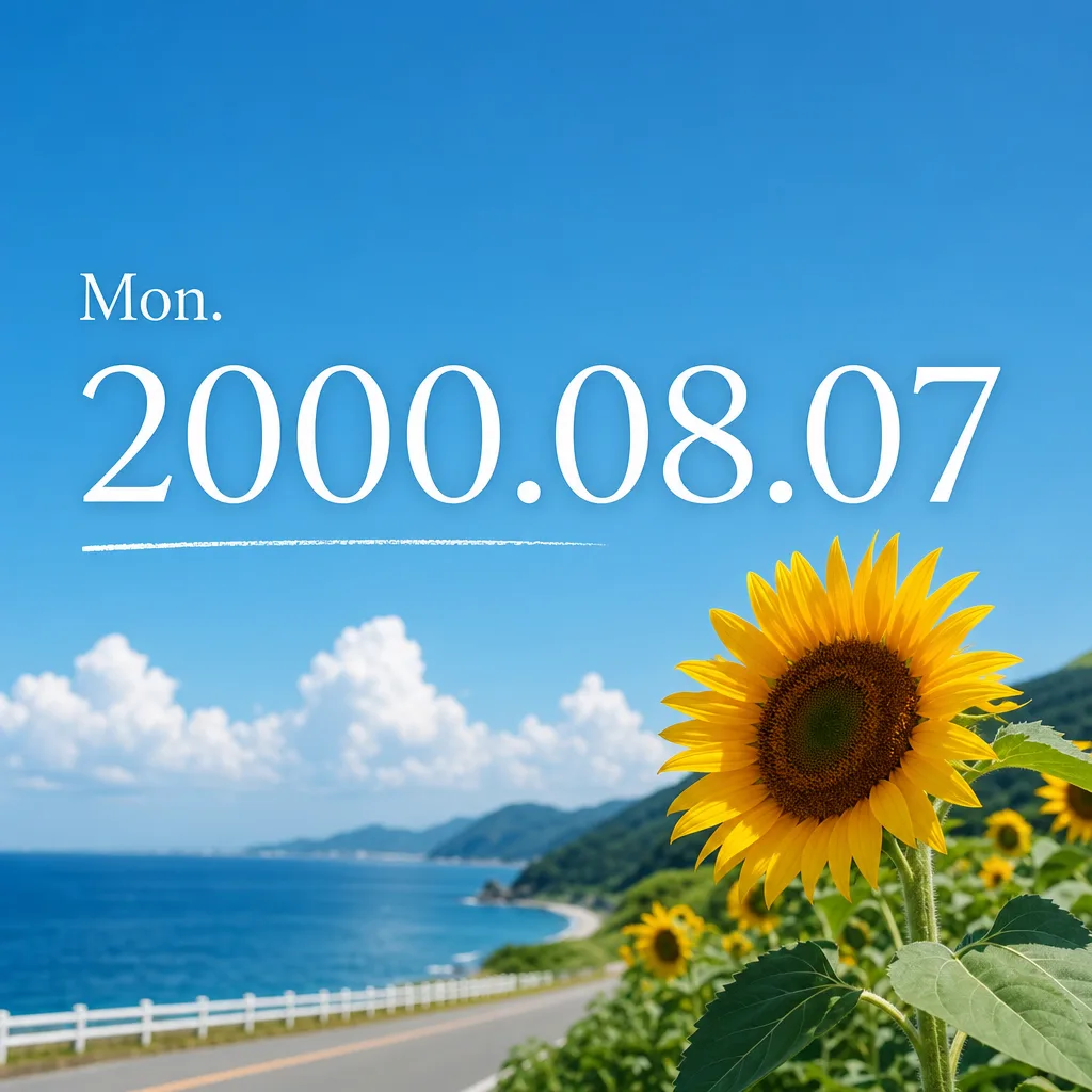 Mon. 2000.08.07