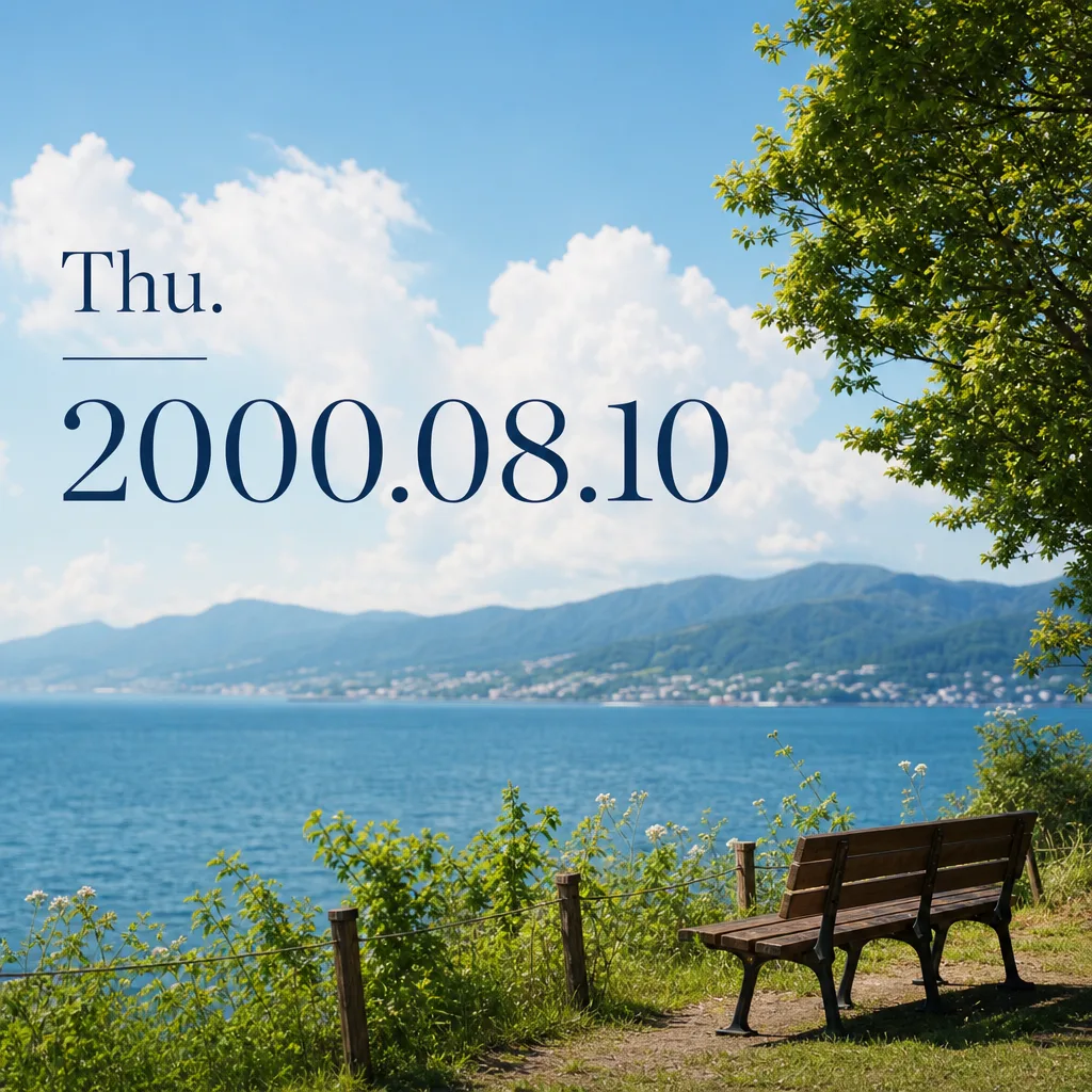 Thu. 2000.08.10
