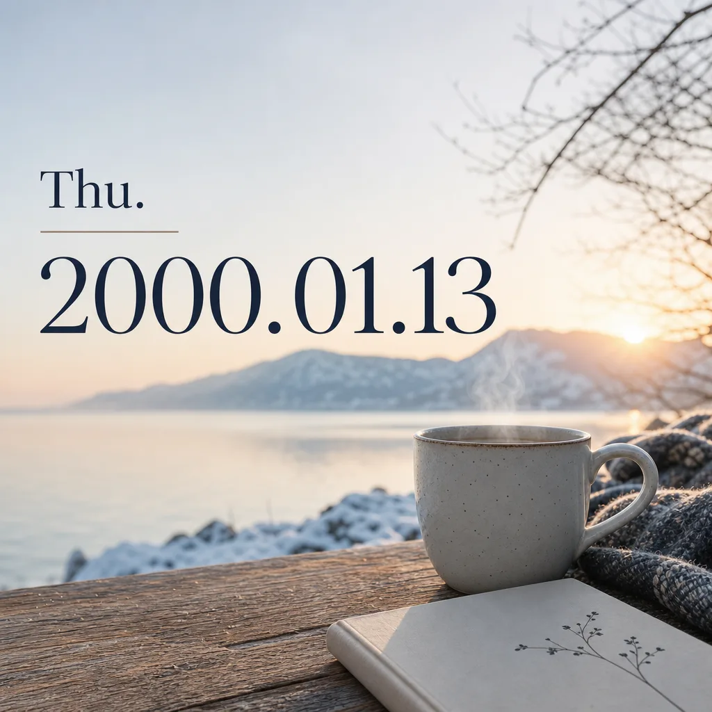 Thu. 2000.01.13