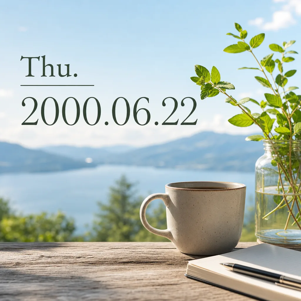 Thu. 2000.06.22