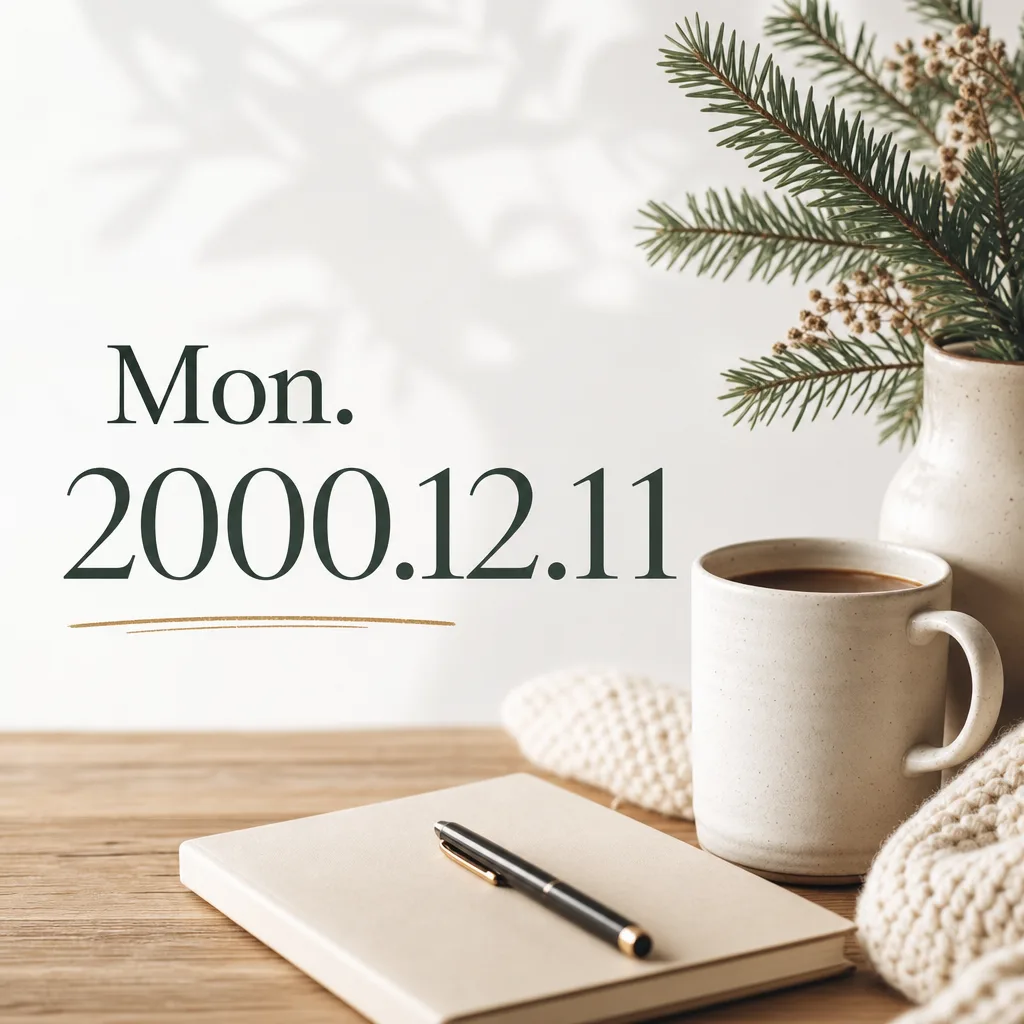 Mon. 2000.12.11