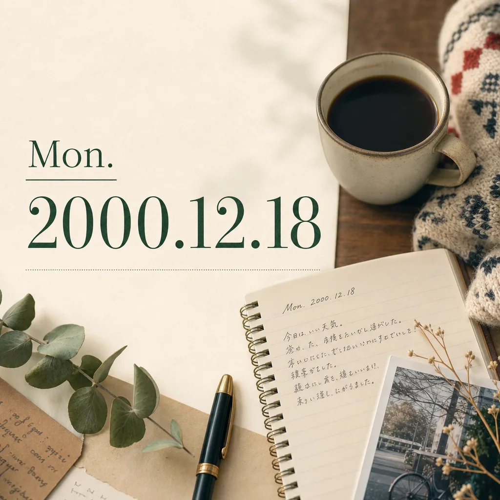 Mon. 2000.12.18