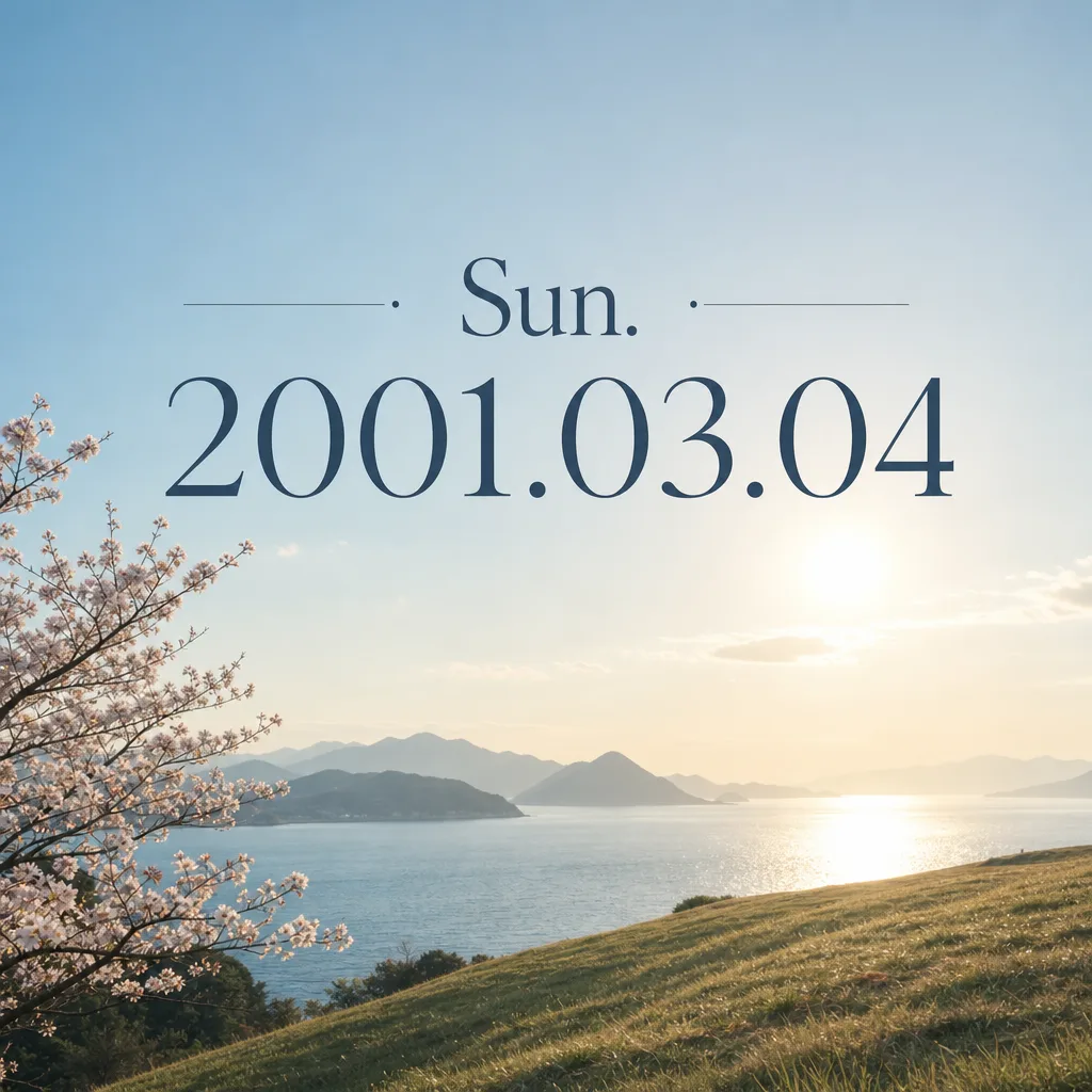 Sun. 2001.03.04