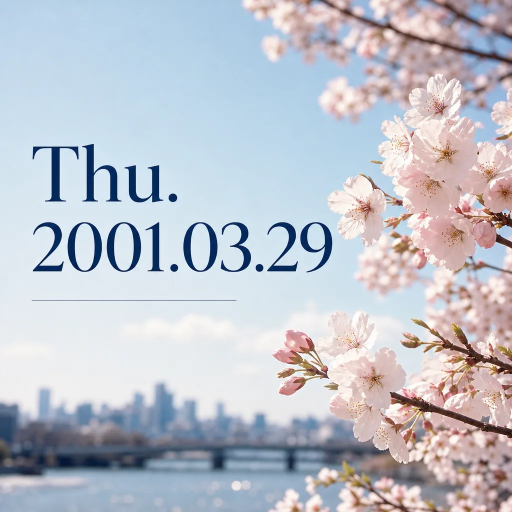 Thu. 2001.03.29