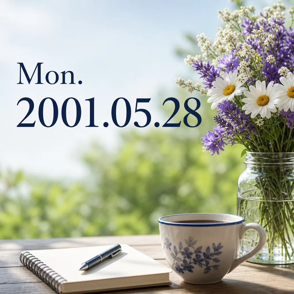 Mon. 2001.05.28