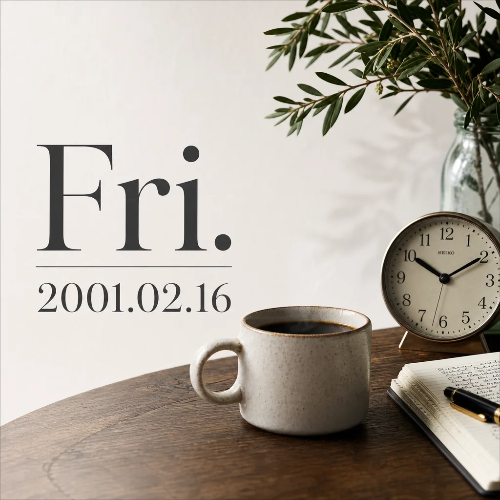 Fri. 2001.02.16