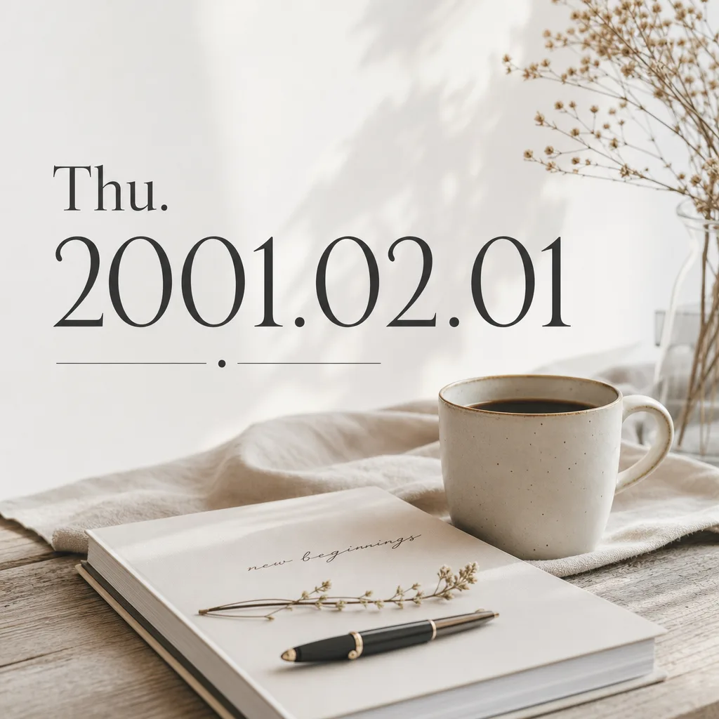 Thu. 2001.02.01