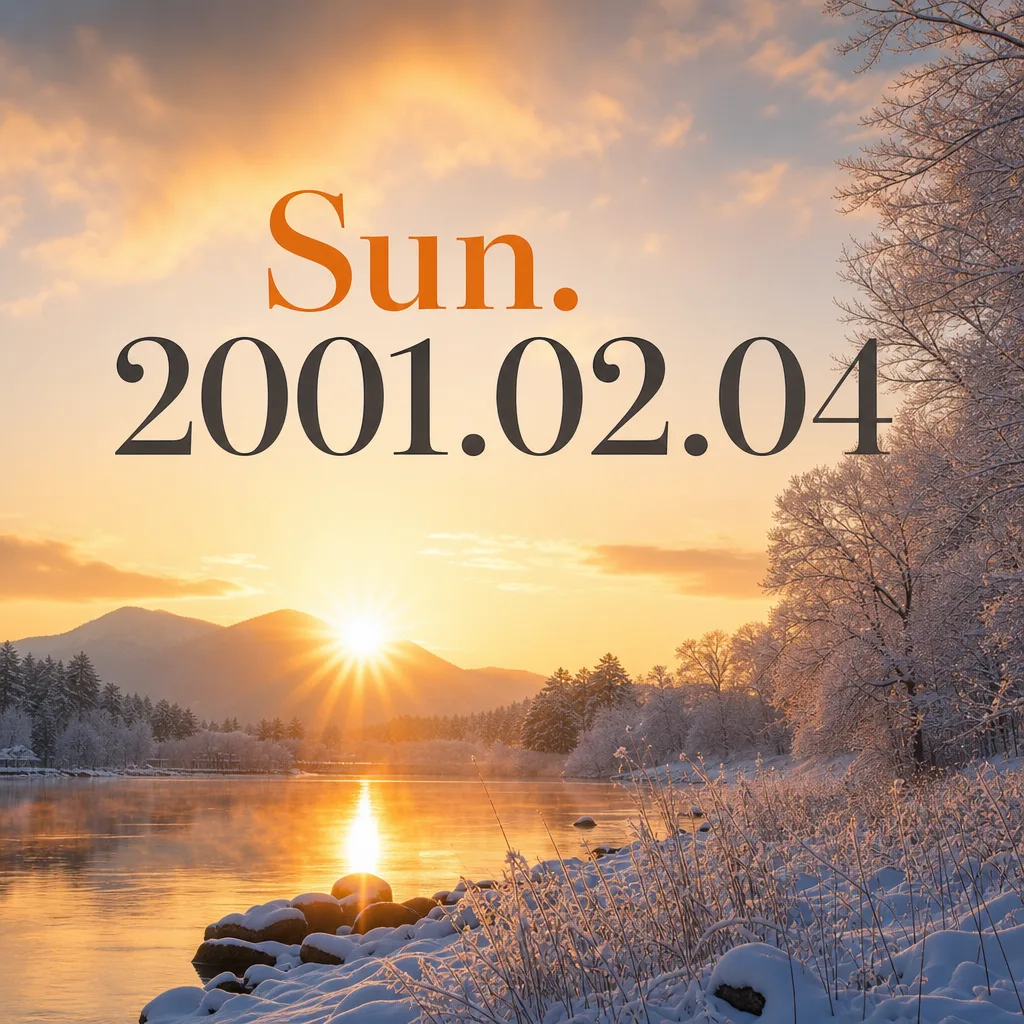 Sun. 2001.02.04