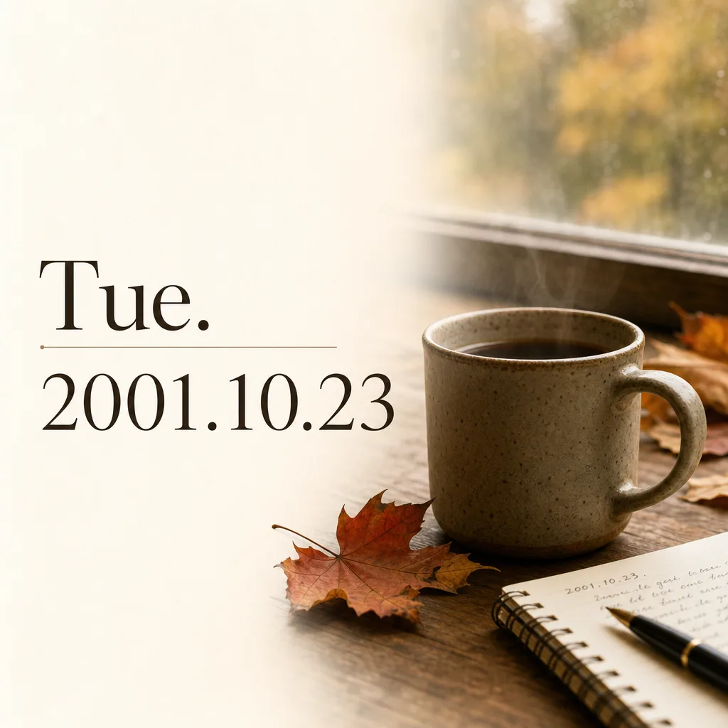 Tue. 2001.10.23